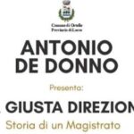 Vignacastrisi: “La giusta direzione”, il magistrato Antonio De Donno presenta la sua storia