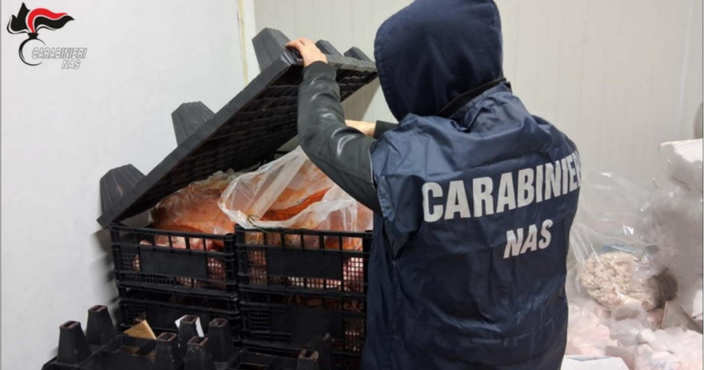 Oltre 9 quintali di alimenti sequestrati dai NAS