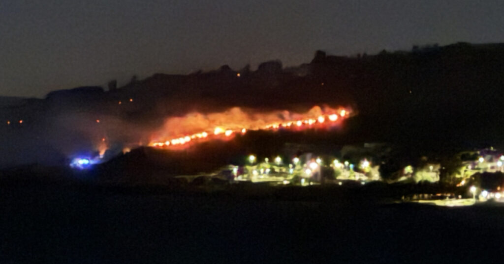 Già emergenza incendi in Salento