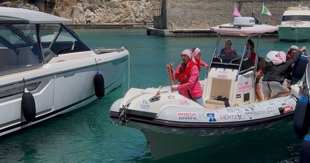 Il Raid Mediterraneo in Rosa giunge a Tricase Porto